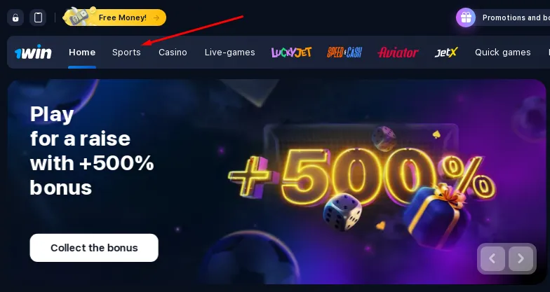 sports betting 1win Thailand